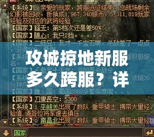 攻城掠地新服多久跨服？详细解析与攻略