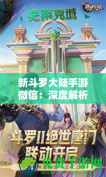 新斗罗大陆手游微信：深度解析与玩家指南