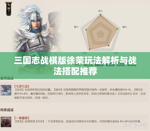 三国志战棋版徐荣玩法解析与战法搭配推荐