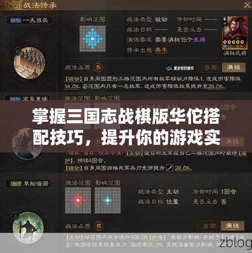 掌握三国志战棋版华佗搭配技巧，提升你的游戏实力